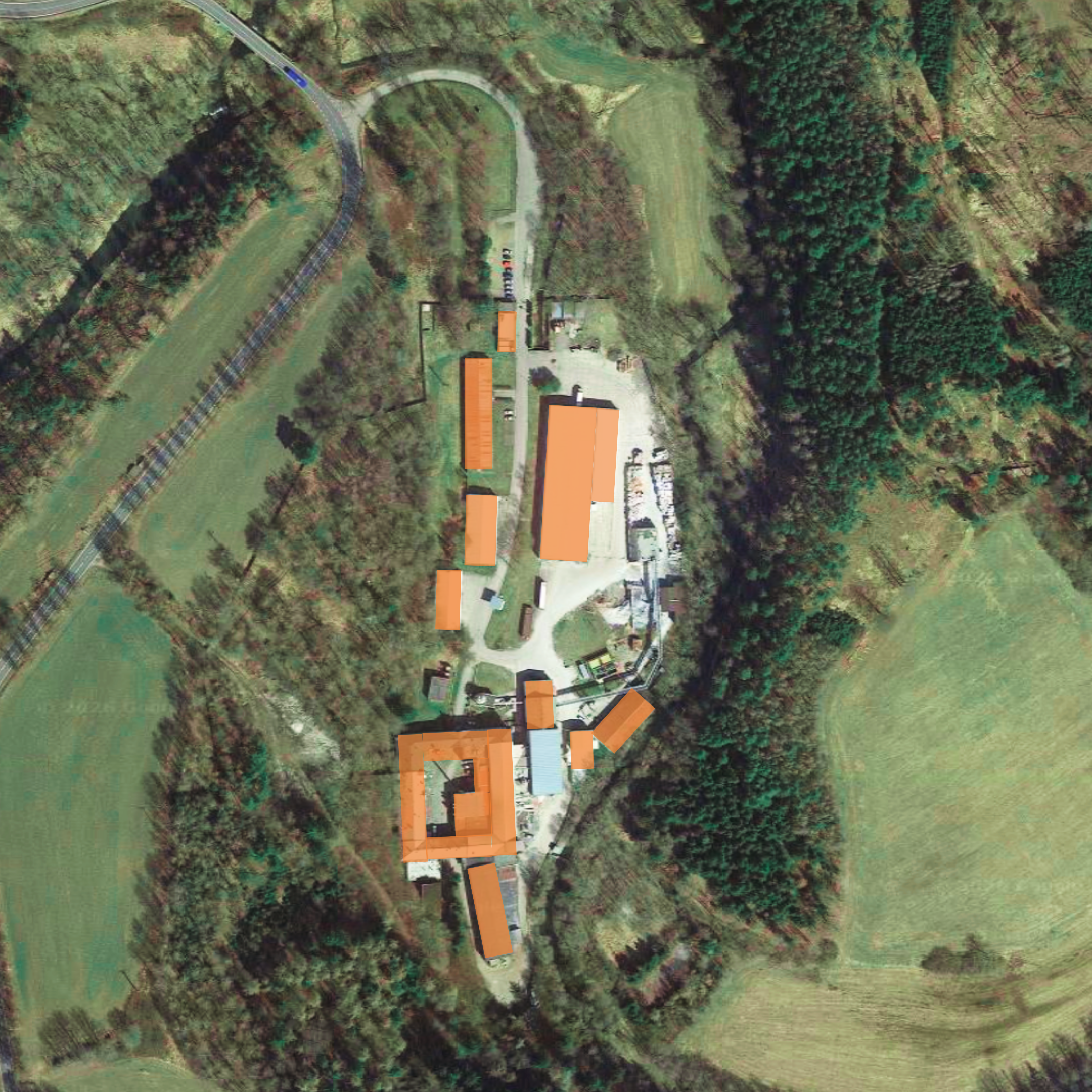 Aerial view of CR Park